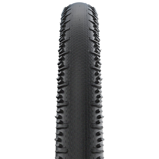 Gravel Tire 700 X 45 Schwalbe G-One RS Black-Beige V-Guard Reinforcement TLE Tubeless Ready TS (45-622) E-Bike Compatible