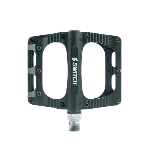 Pédale VTT BMX Switch Freeride alu CNC noir 9/16