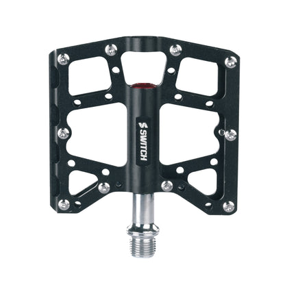 BMX MTB Pedal Switch North Shore black aluminum 9/16