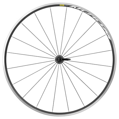 Mavic Aksium 700c Road Wheel with Block Skewers, Front, Black, 20 Spokes