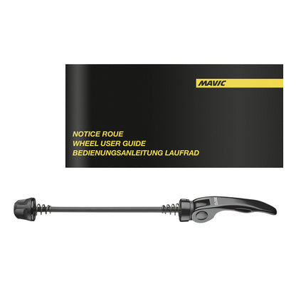 Mavic Aksium 700c Road Wheel with Block Skewers, Front, Black, 20 Spokes