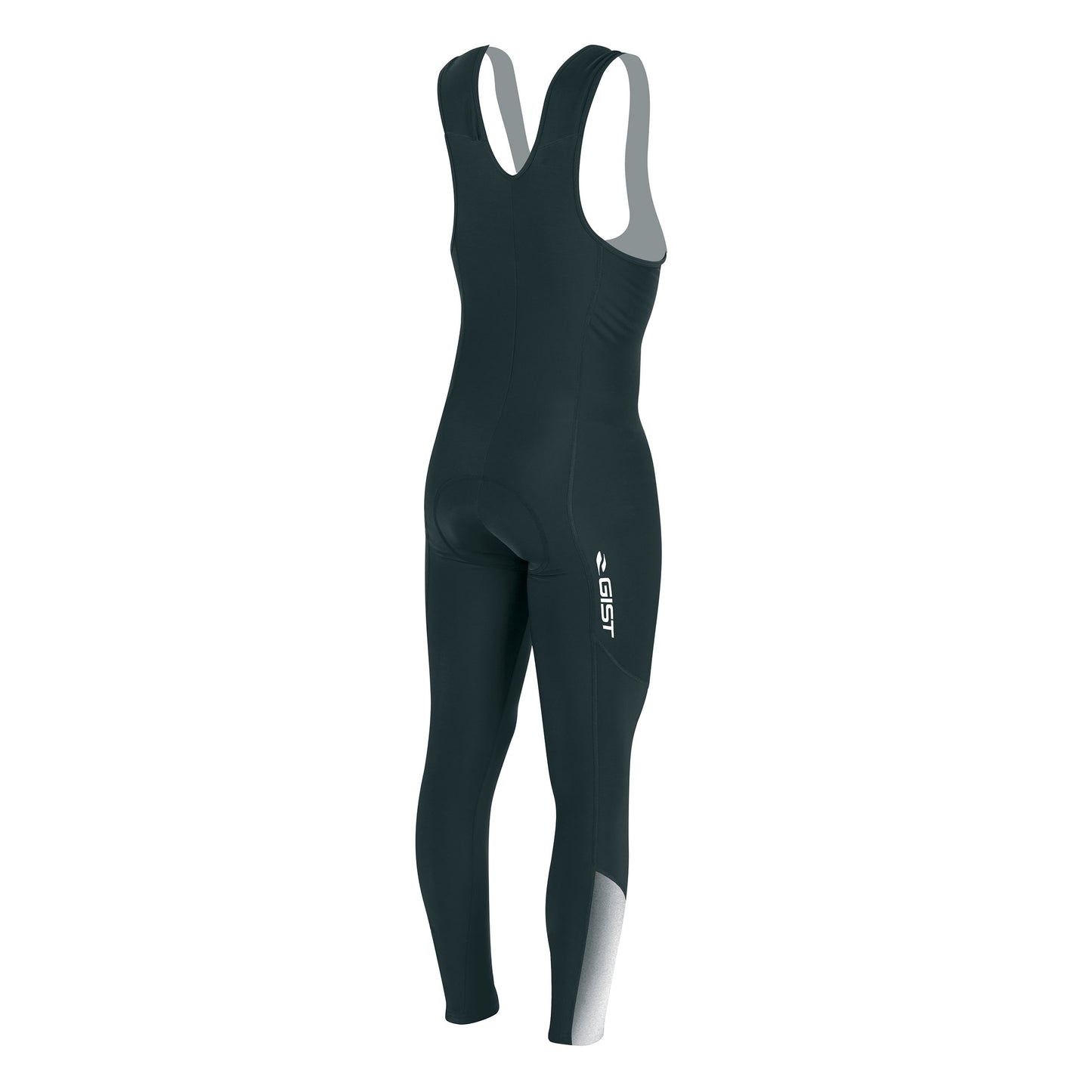 Gist Speed Long Bib Shorts for 0° Temperature, 3 Density Pad, Black (5655)