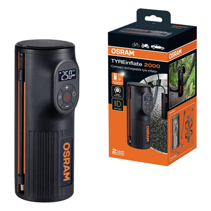 OSRAM Tyre Inflate 2000 Multi-function Compressor