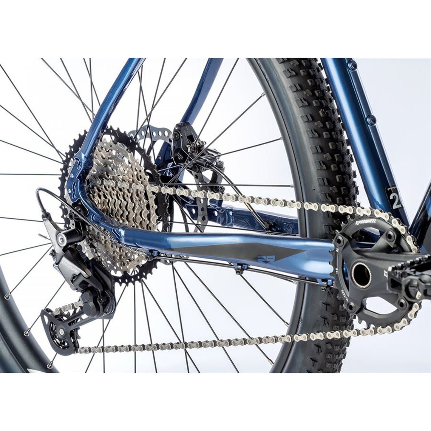 29er Leader Fox Emporia Tiger Blue 11-Speed Mountain Bike