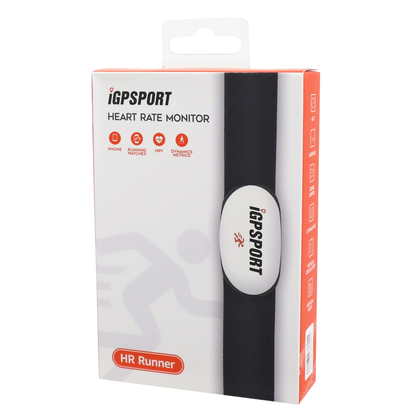 Capteur ceinture cardiaque - cardio Igpsport au torse hr runner