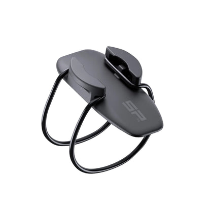 Support smartphone-téléphone vélo Sp Connect vendu à l'unité fixation guidon double anneau souple noir spc+