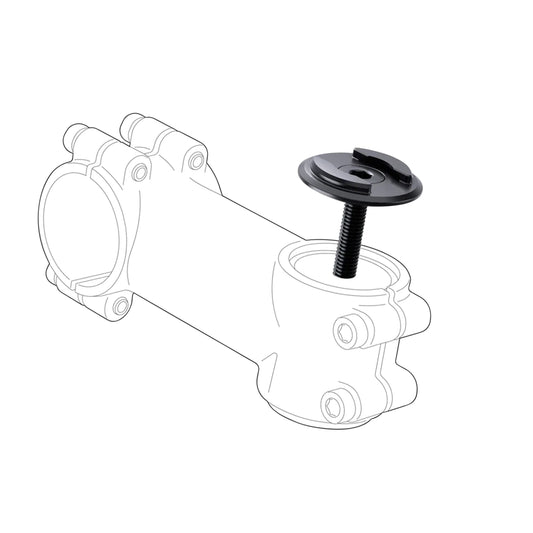 Support smartphone-téléphone vélo Sp Connect vendu à l'unité fixation potence noir spc+