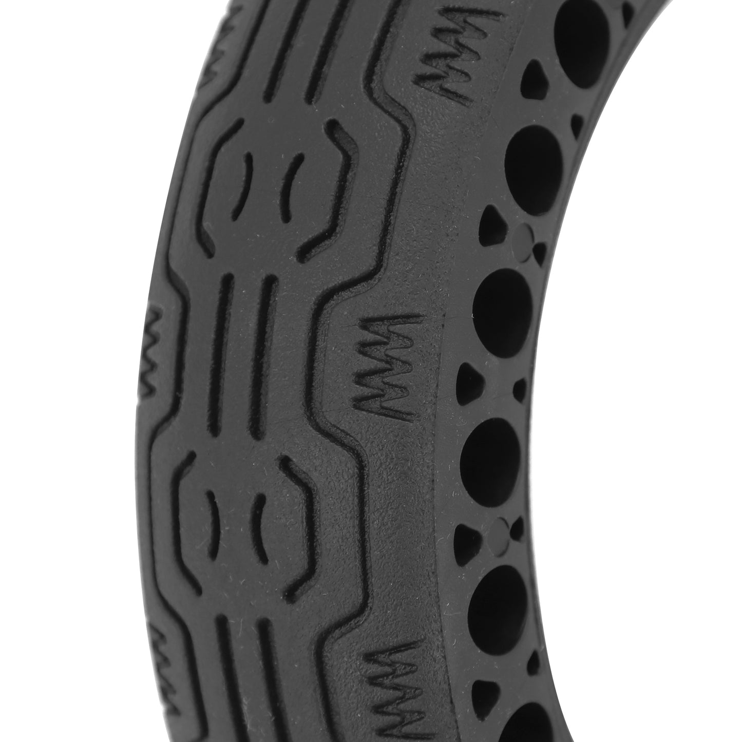 Pneu Trottinette plein Alveole 8.5 X 2.00 Noir (Pour Xiaomi M365 et autres)