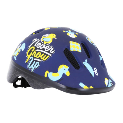 Casque vélo enfant-bébé Polisport toys bleu avec molette