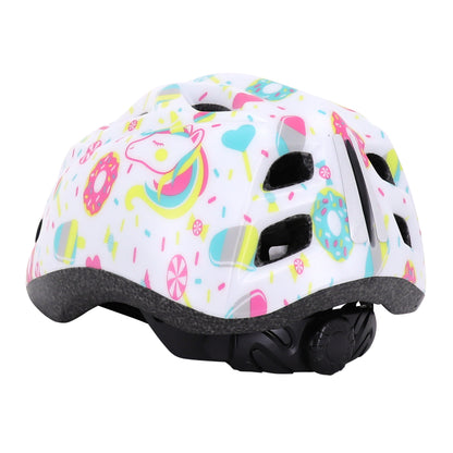 Polisport Lollipops Kids' Bike Helmet - White/Pink
