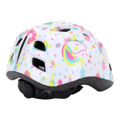 Polisport Lollipops Kids' Bike Helmet - White/Pink