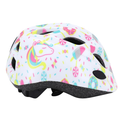 Polisport Lollipops Kids' Bike Helmet - White/Pink