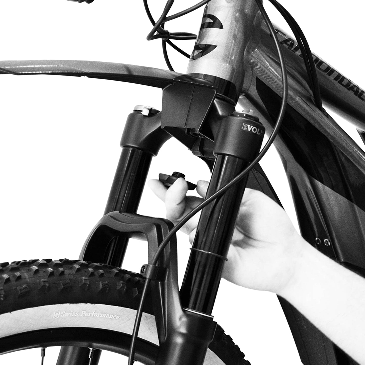 Polisport Cross Mud-Pro 26-29" Front MTB Fender Black