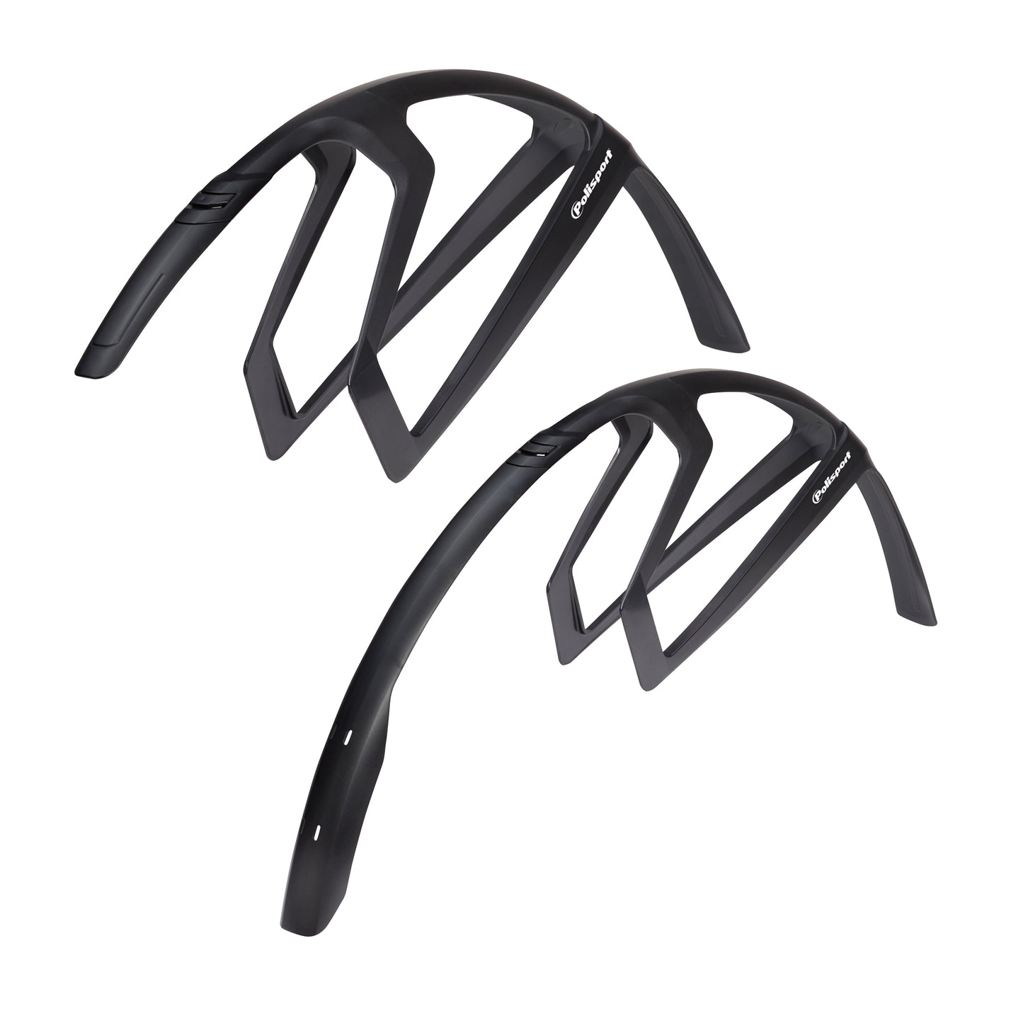 Garde-boue route Polisport R-Mud noir fixation velcro (paire)