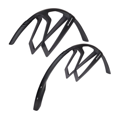 Garde-boue route Polisport R-Mud noir fixation velcro (paire)