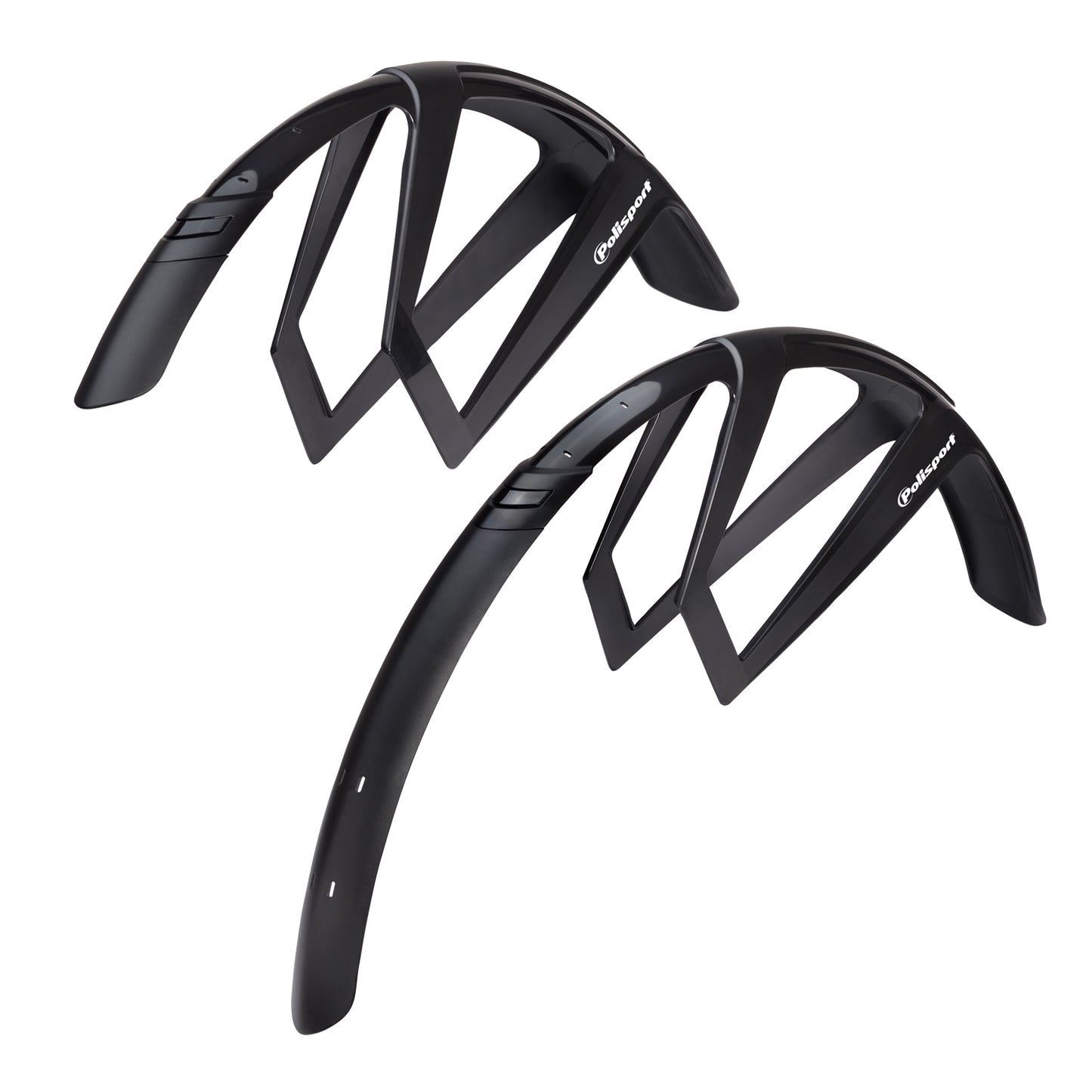 Garde-boue gravel Polisport G-Mud noir fixation velcro (paire)