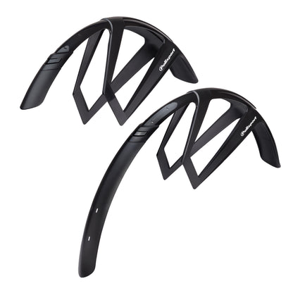 Garde-boue gravel Polisport G-Mud noir fixation velcro (paire)