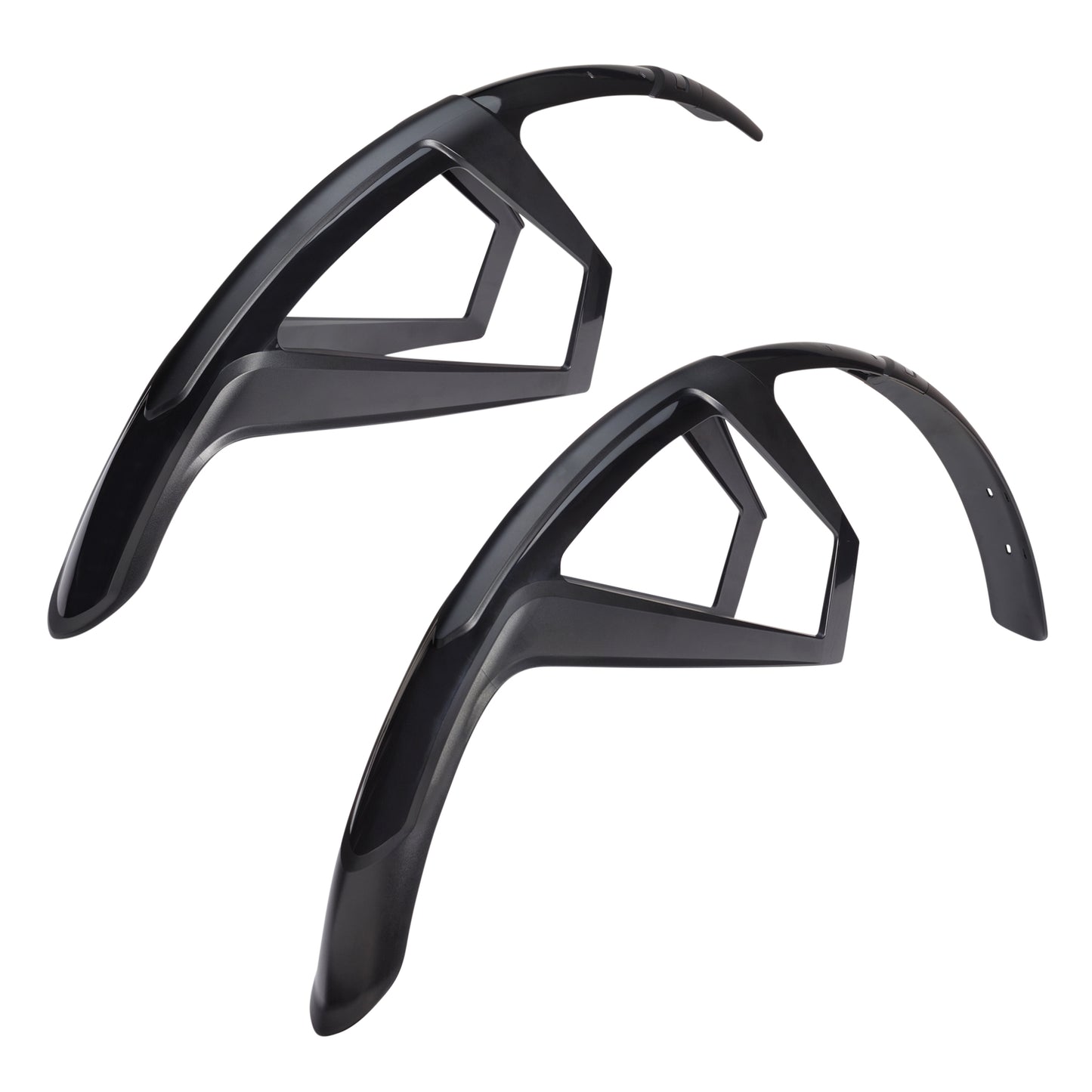 Garde-boue gravel Polisport G-Mud noir fixation velcro (paire)