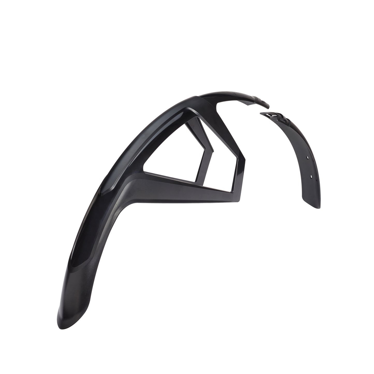 Garde-boue gravel Polisport G-Mud noir fixation velcro (paire)