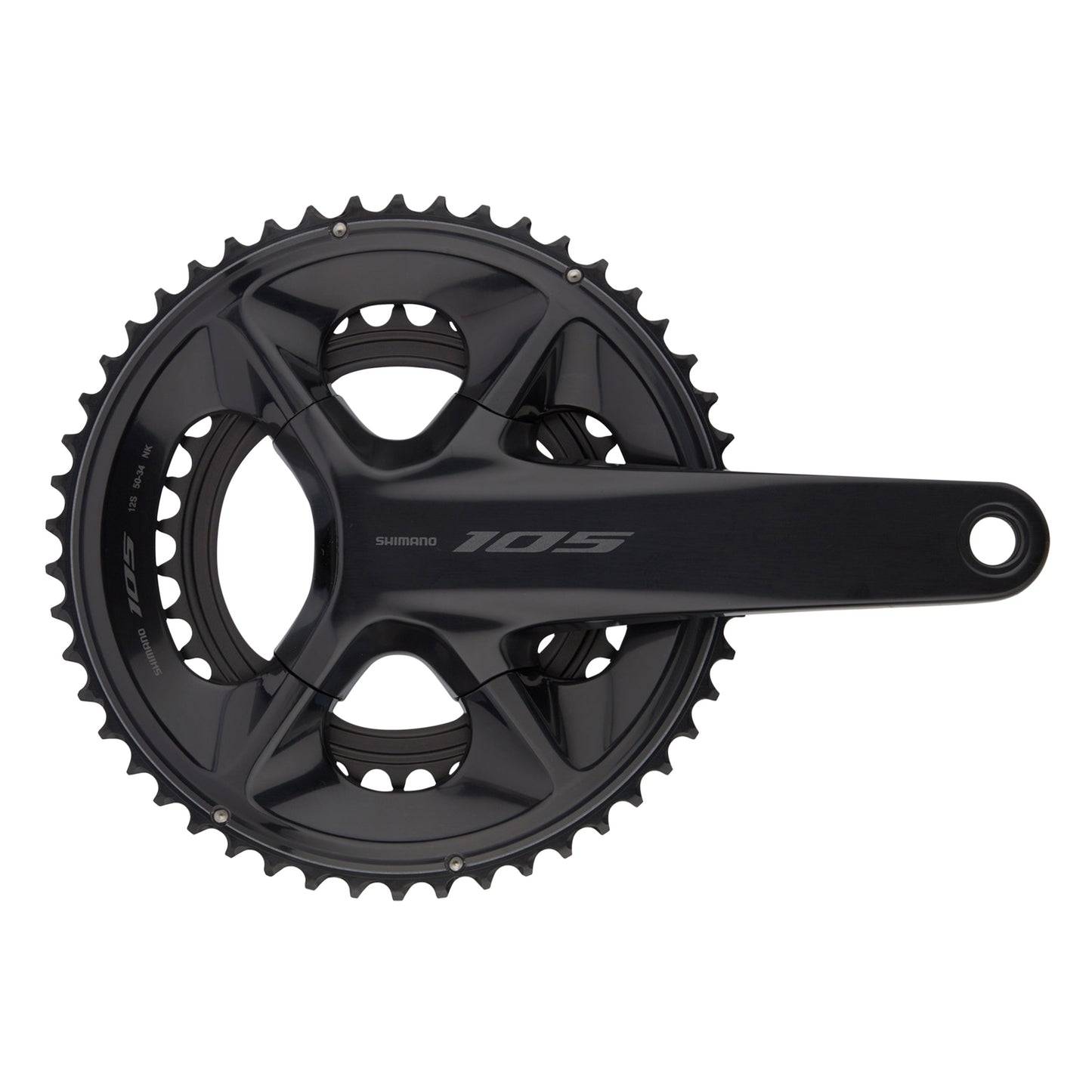 Pédalier route Shimano 105 R7100 noir 170 50x34