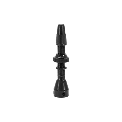 Valve tubeless Presta PCP noire 40 mm 4 trous