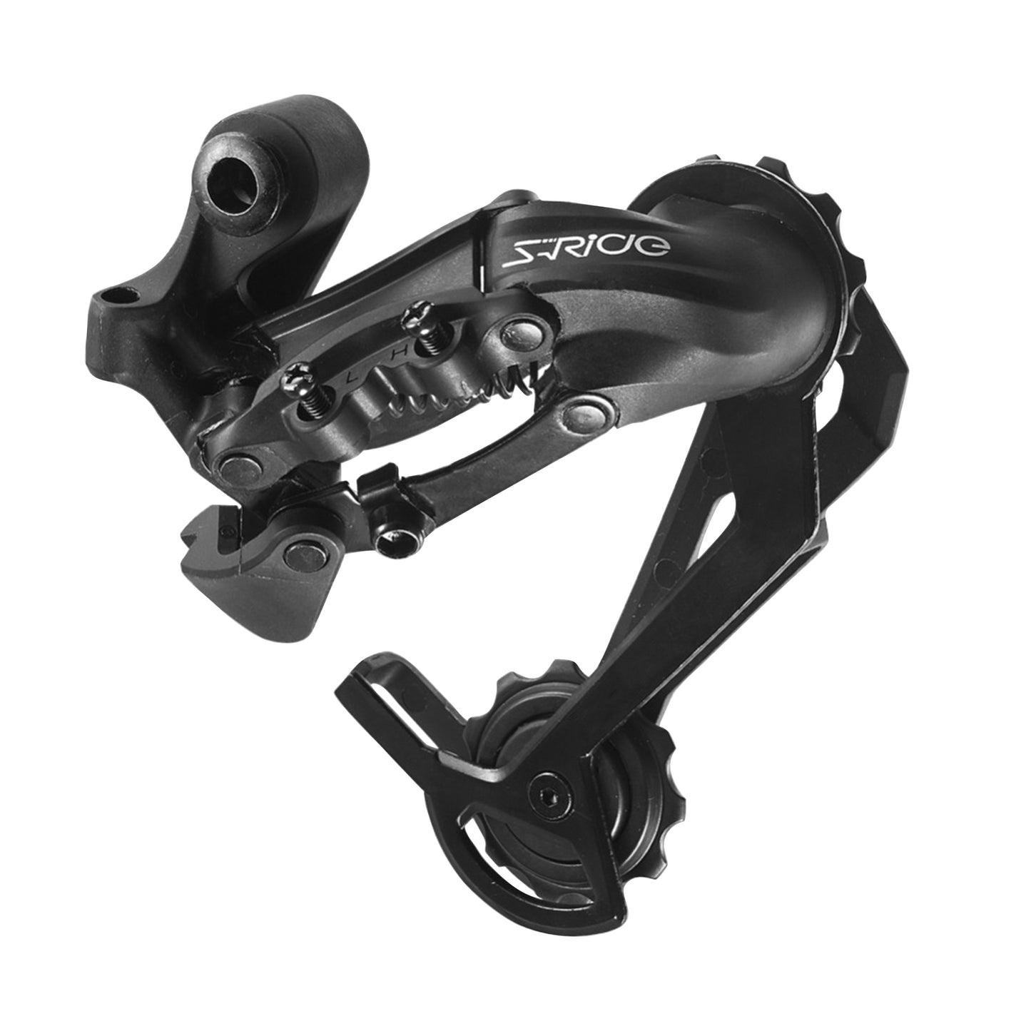Dérailleur VTT arrière Sride m320 12v chape longue noir pour cassette 46 et 50dts