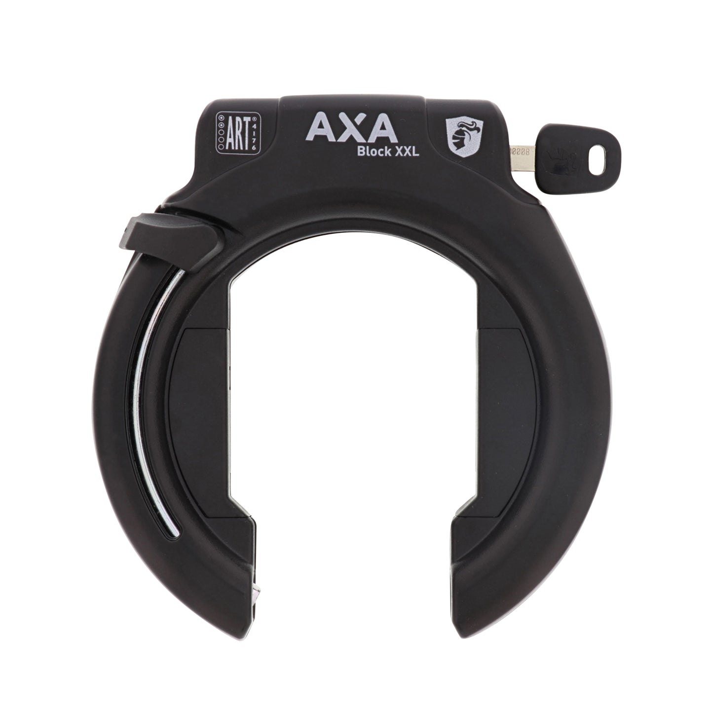 Antivol vélo fer à cheval Axa block xxl noir grande ouverture 58mm noir sans fixation - sécurité niveau 12-15