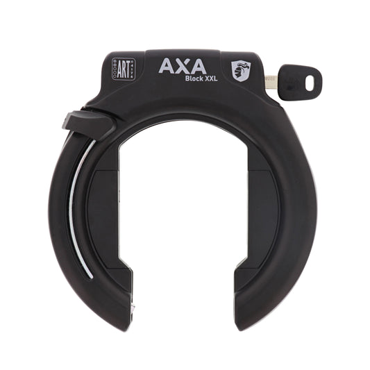 Antivol vélo fer à cheval Axa block xxl noir grande ouverture 58mm noir sans fixation - sécurité niveau 12-15