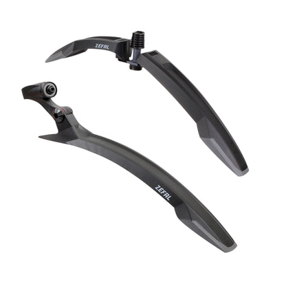 Zéfal Deflector FM60 + RM60 Black MTB Mudguard Set