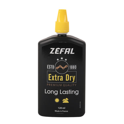 Lubrifiant vélo chaîne Zéfal dry wax (burette 120ml)