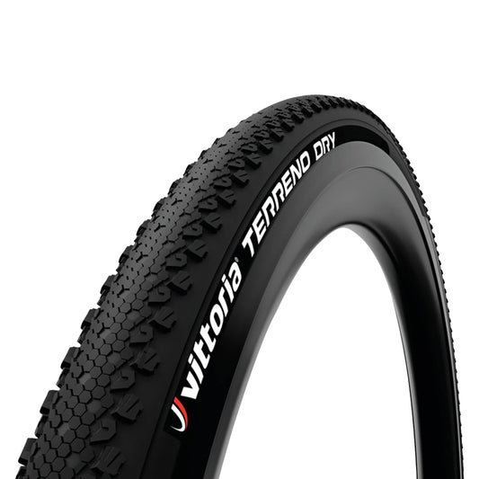 Gravel Tire 700 X 40 Vittoria Terreno Dry Graphene 2.0 Black Tubeless Ready TL (40-622)