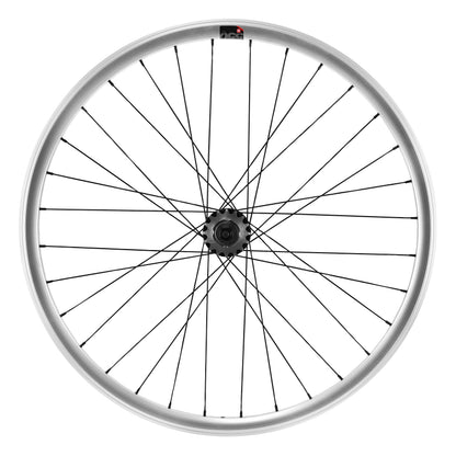 Roue PCP route fixie patin PCP argent arrière double filetage pignon 16DTS