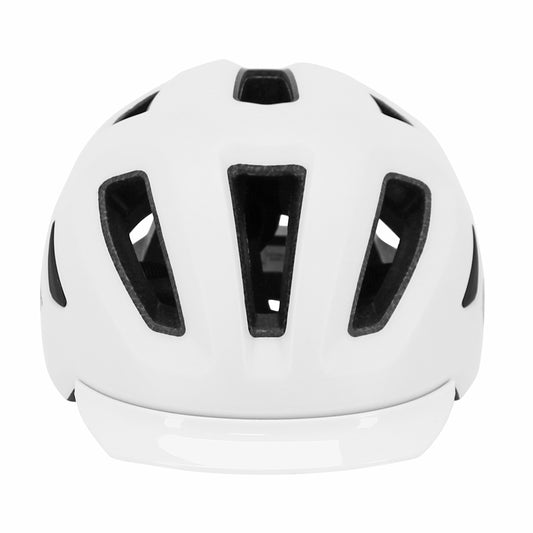 Auvray Urban Reflex White In-Mold Adult Cycling Helmet