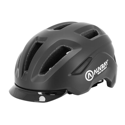 Casque vélo adulte Auvray urbain reflex noir in-mold