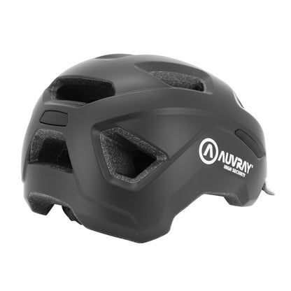 Casque vélo adulte Auvray urbain reflex noir in-mold