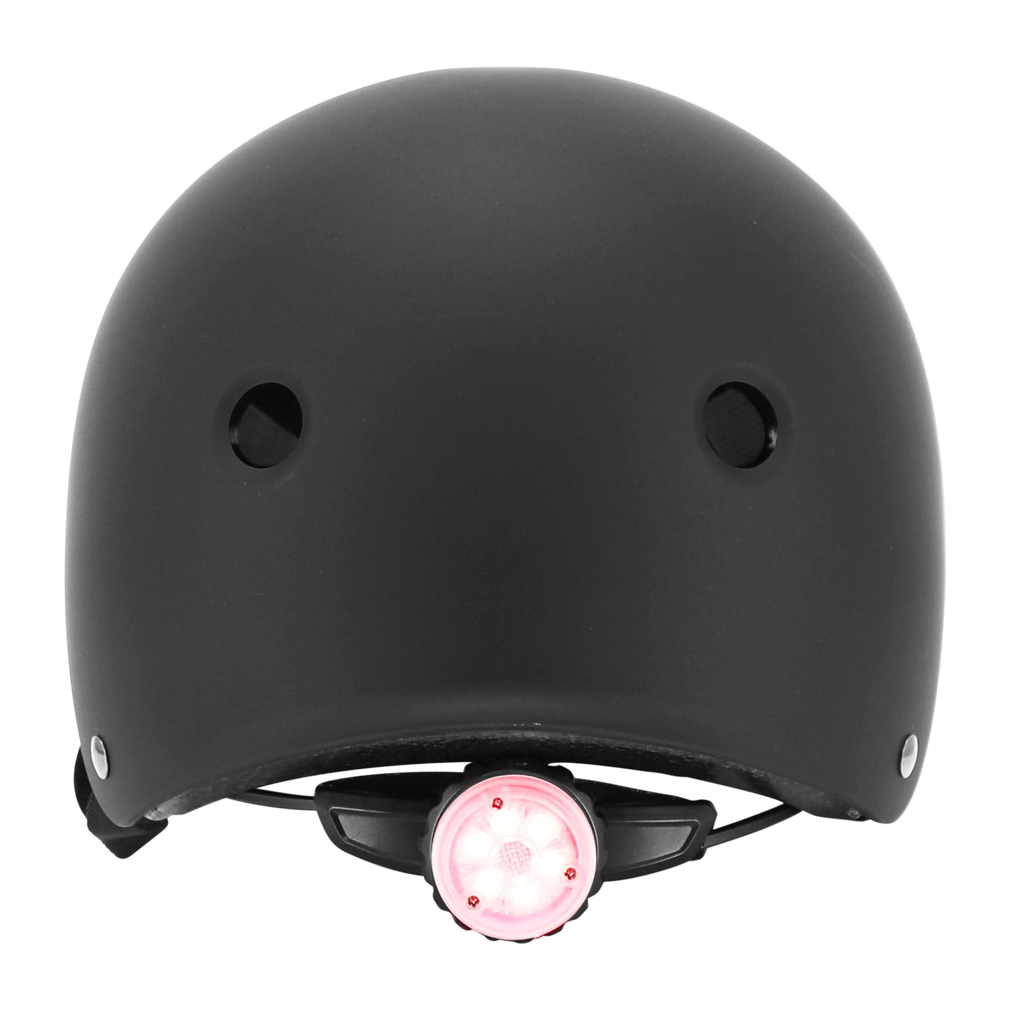 Casque vélo adulte Auvray urban noir avec éclairage intégré sur molette réglable