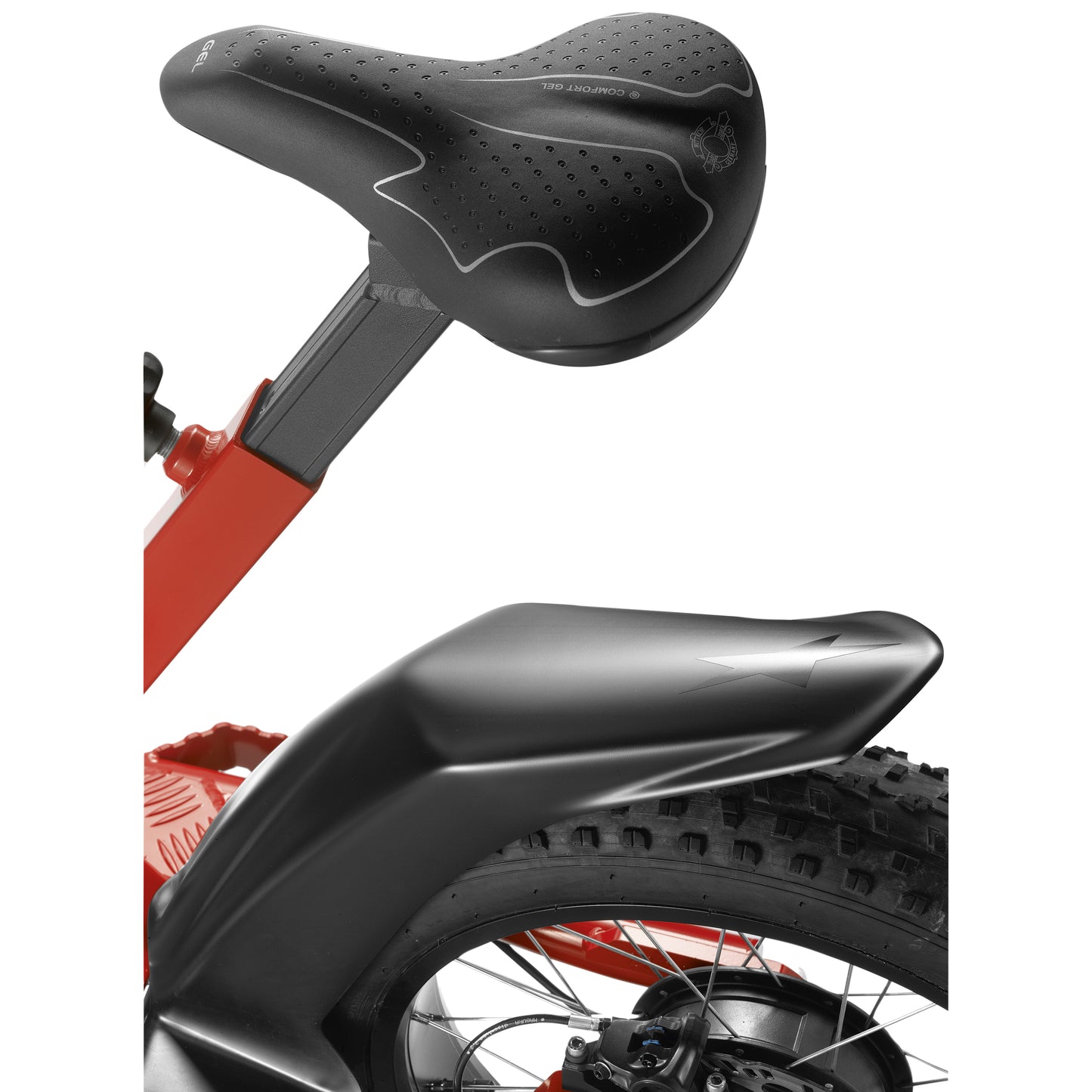 RMS E-Drais Max Red Electric Balance Bike 350 W Made in France