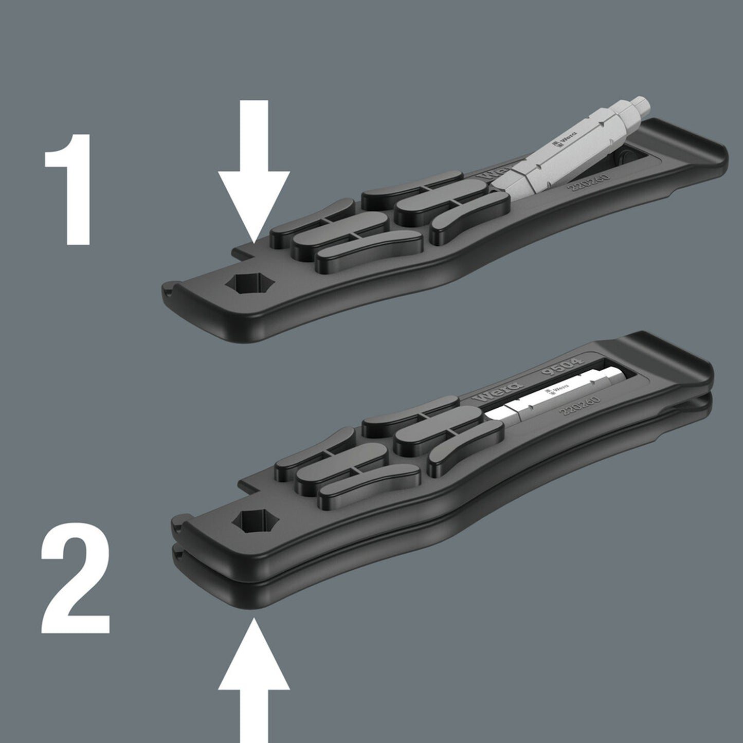 Démonte pneu vélo Wera Bicycle avec démonte obus (5 pcs)