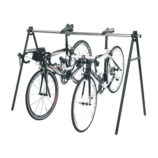 Outdoor display stand Officine Parolin 7 foldable bikes