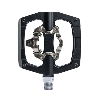 Pédale gravel VTT plate Switch auto ou standard 90x90