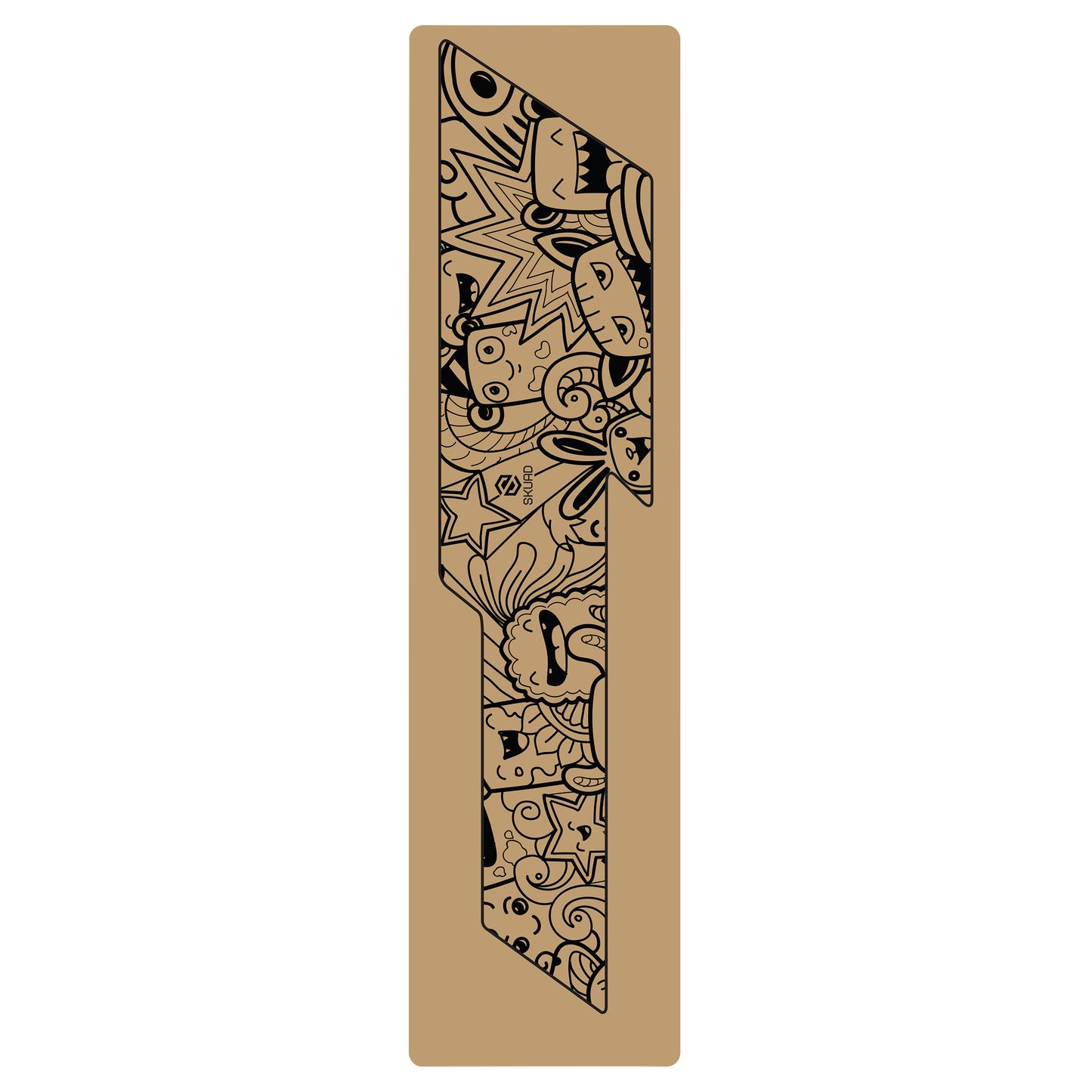 Sticker protection bras oscillant Comics noir Gist