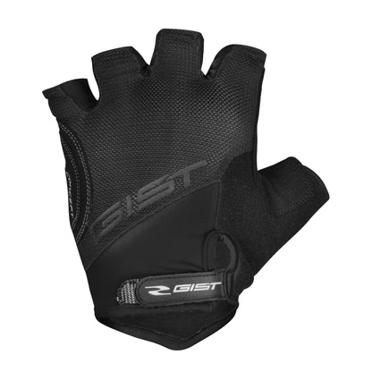 Gants vélo court Gist D-Grip Gel été noir