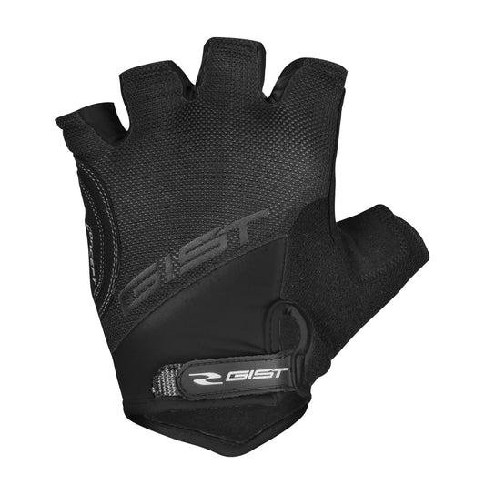 Gants vélo court Gist D-Grip Gel été noir