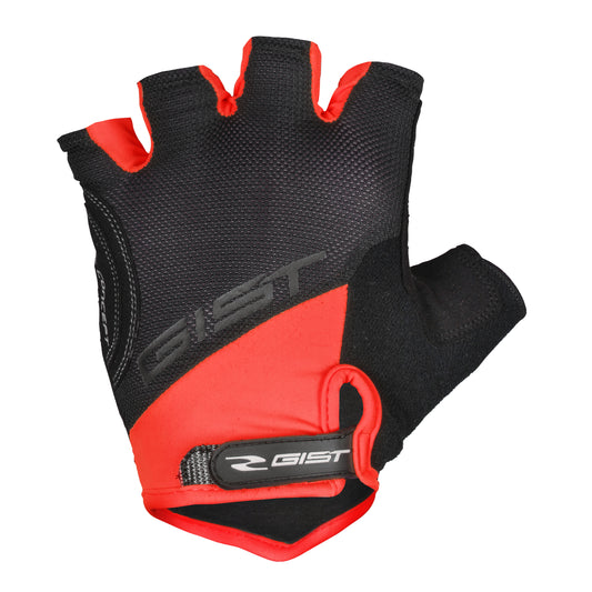 Gants vélo court Gist D-Grip Gel été rouge