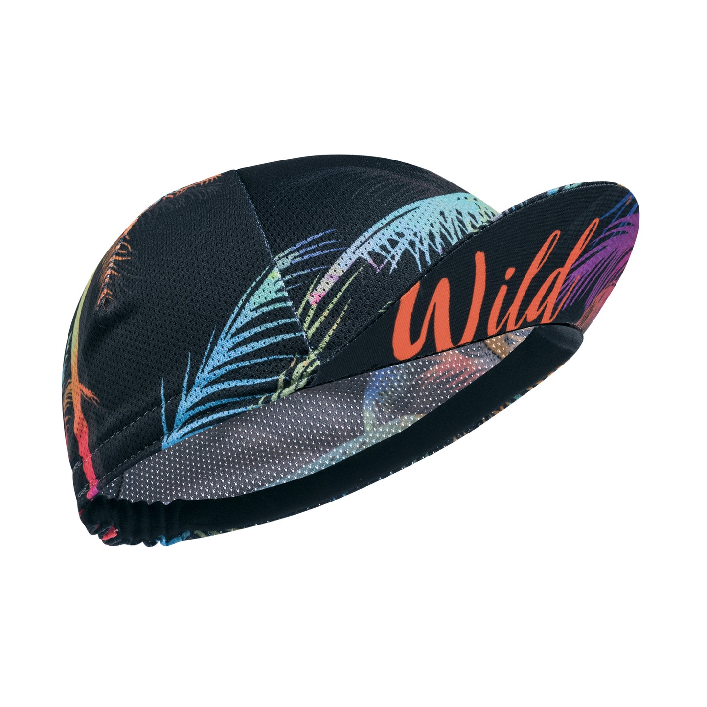 Gist Wild Black Decorative Cycling Cap