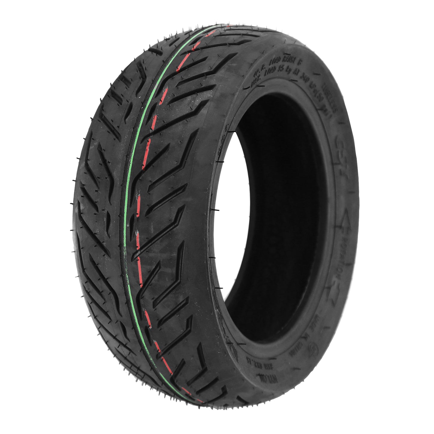 CST 10 x 3.00 (80-65-6) Black Tubeless Scooter Tire