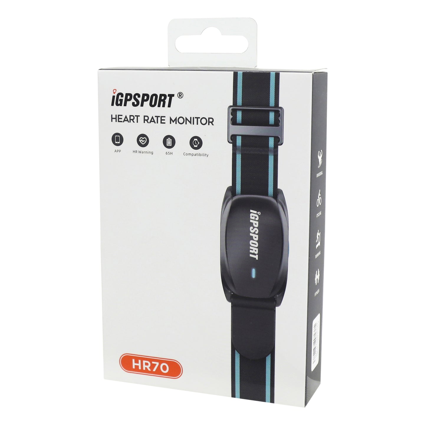Capteur bracelet cardiaque - cardio Igpsport au poignet hr70
