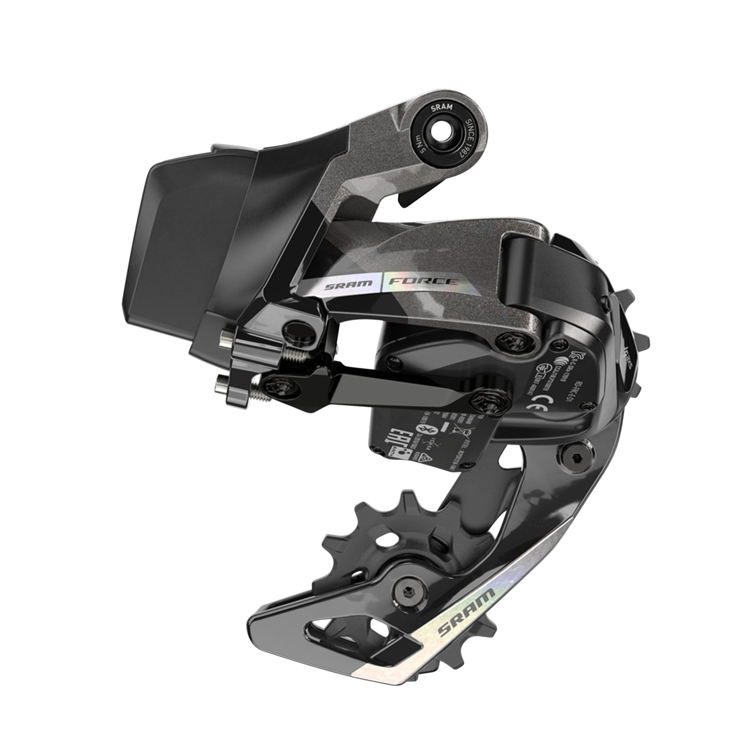 Dérailleur route arrière Sram 12v. force d2 axs electrique capacite 36dts max batterie non incluse
