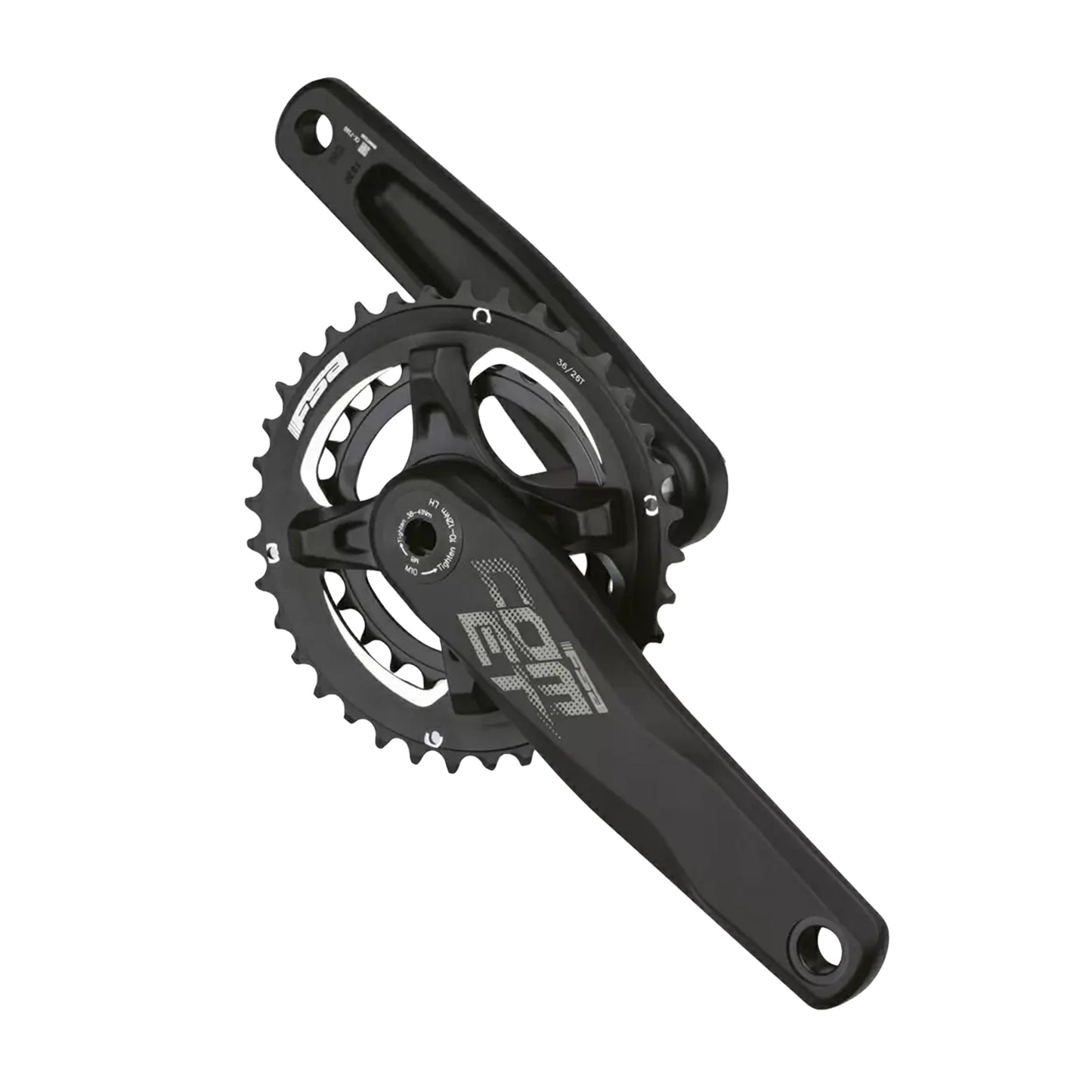 Pédalier VTT FSA Comet intégré alu noir 36x26 175