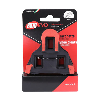 PCP pedal cleats compatible with Shimano road SPD-SL fixed 0° (pair)